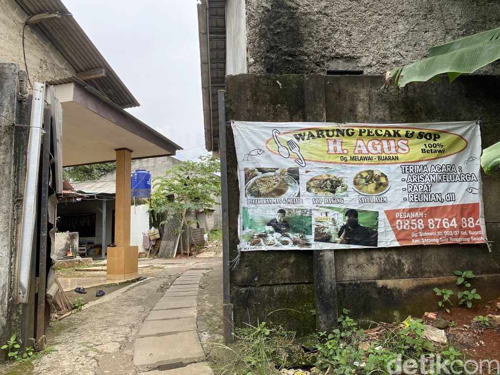 Warung Pecak & Sop H. Agus, ada pecak ikan nila dan sop iga enak di warung 'hidden gem'