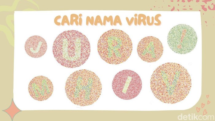 asah otak buta warna