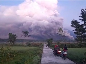 1 Tahun Semeru Erupsi, Awan Panas Kembali Bikin Warga Lumajang Ketakutan