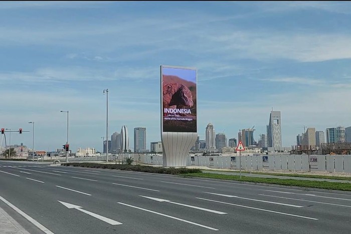 Iklan pariwisata Indonesia di tengah kemeriahan Piala Dunia 2022 Iklan pariwisata Indonesia di tengah kemeriahan Piala Dunia 2022