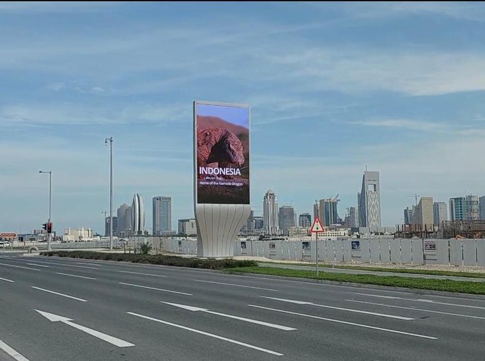 Iklan pariwisata Indonesia di tengah kemeriahan Piala Dunia 2022