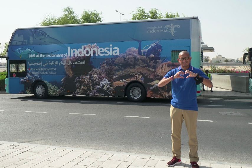 Iklan pariwisata Indonesia di tengah kemeriahan Piala Dunia 2022