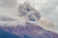 Ilustrasi Tingkatan Status Gunung Berapi