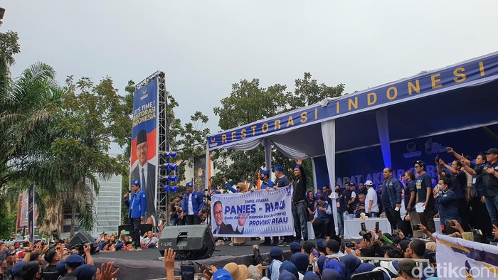 Kader PAN Riau dukung Anies Capres (Raja Adil Siregar/detikSumut)