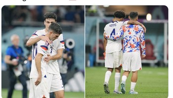 Bagaimanapun, Amerika tetap bangga timnas mereka terus berjuang sampai akhir. Foto: Twitter