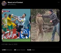 Meme Lionel Messi