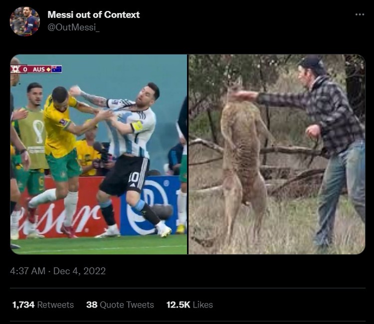 Meme Lionel Messi