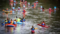 Festival Dayung Ciliwung 2022 sekaligus pemanasan bagi atlet untuk pra-Kejurnas Dayung 2022.