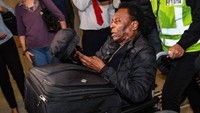 Pele juga dikabarkan tidak merespons metode kemoterapi sejak September 2021. (Foto: AFP via Getty Images/NELSON ALMEIDA)