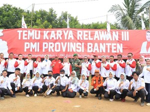 434 Relawan Dapat Pelatihan Kompetensi di Temu Karya Relawan PMI Banten