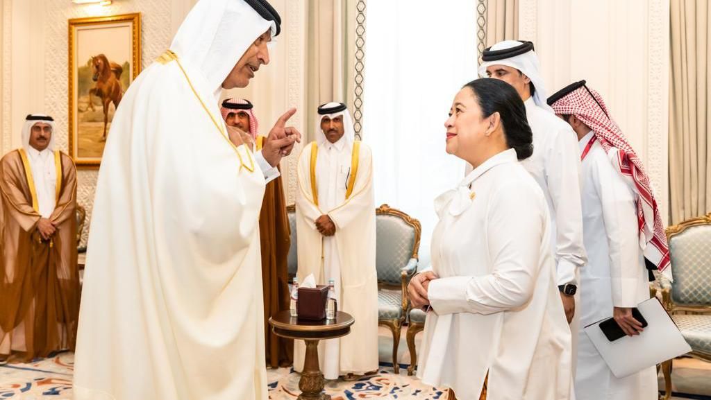 Temui Pimpinan Parlemen Qatar, Puan Dorong Peningkatan Investasi di RI