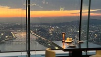 Restoran Tertinggi Korea Selatan, Ada di Seoul Setinggi 554 Meter