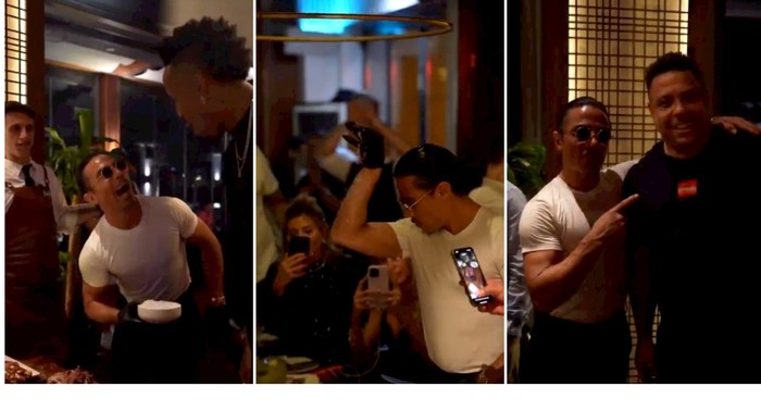 Salt Bae Sambut Timnas Brazil di Restorannya Saat Piala Dunia 2022
