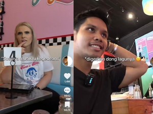 TikToker Iben Coba Makan di Karens Diner, Emosinya Memuncak!