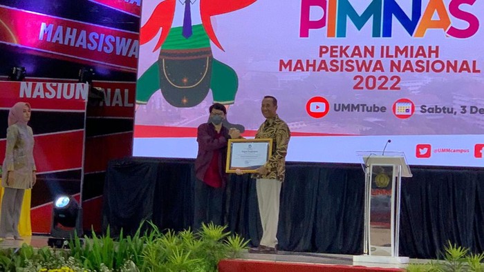 Unhas menempati peringkat 6 pada Pimnas ke-35 tahun 2022.