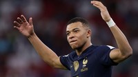 Mbappe mencetak 5 gol pada Piala Dunia 2022. Sementara, pada Piala Dunia 2018 ia berhasil mencetak 4 gol. (Foto: Getty Images/Francois Nel)