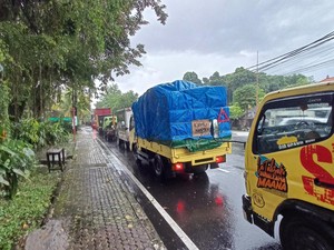 Solar di Tabanan Kosong, Jalur Denpasar-Gilimanuk Penuh Antrean Truk
