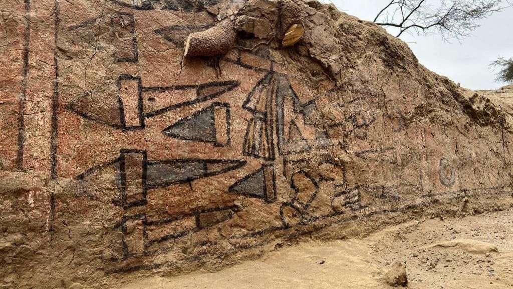 Mural Pra-Hispanik Berusia Seribu Tahun Ditemukan di Peru