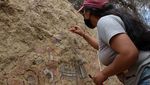 Arkeolog Temukan Mural Kuno Berusia 1.000 Tahun di Peru