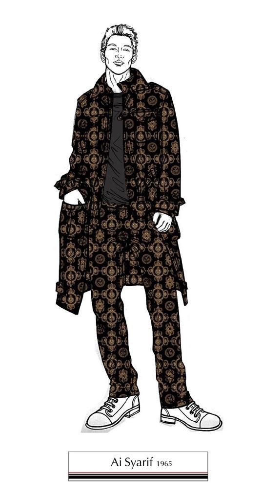 Gaya Justin Holiday Pakai Batik Gaya Justin Holiday Pakai Batik