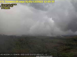 Kondisi Terkini Semeru Usai Erupsi: Terjadi Kegempaan 18 Kali
