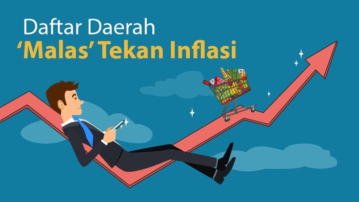 Infografis daerah malas tekan laju inflasi