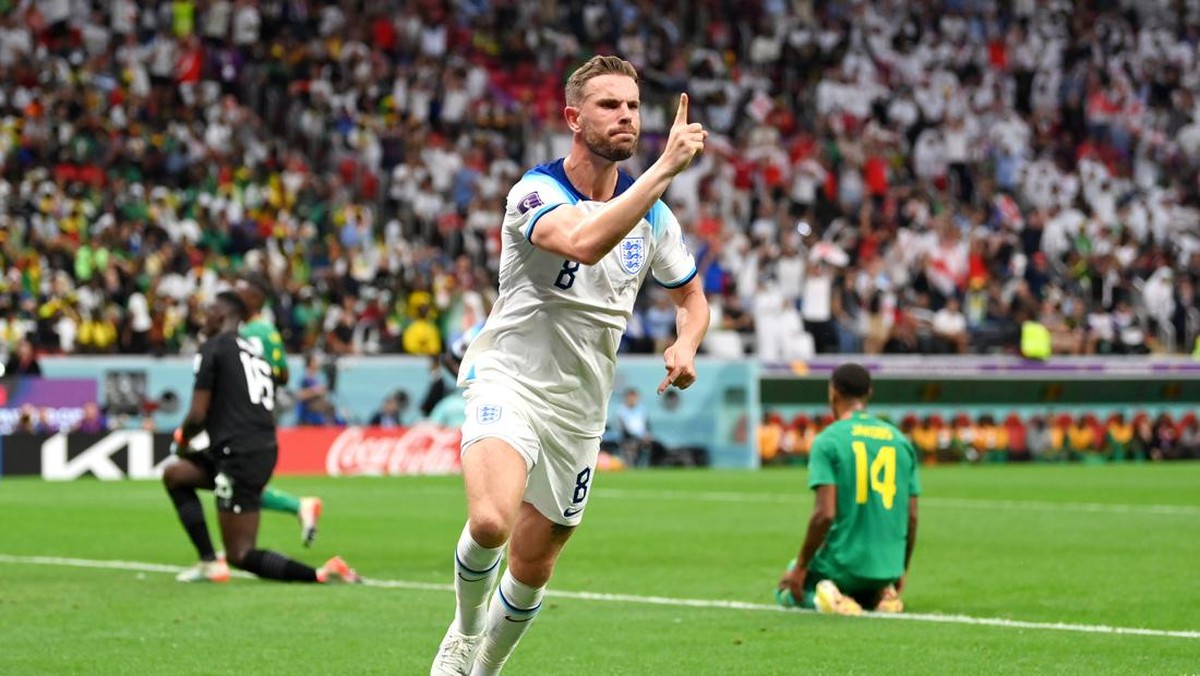 Inggris unggul 2-0 atas Senegal di babak pertama. (Foto: Getty Images/Dan Mullan)