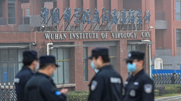 This aerial view shows the P4 laboratory (centre L) on the campus of the Wuhan Institute of Virology in Wuhan in Chinas central Hubei province on May 27, 2020. - Opened in 2018, the P4 lab conducts research on the worlds most dangerous diseases and has been accused by some top US officials of being the source of the COVID-19 coronavirus pandemic. Chinas foreign minister on May 24 said the country was 