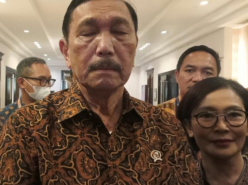 Menteri Koordinator Kemaritiman dan Investasi Luhut Binsar Pandjaitan