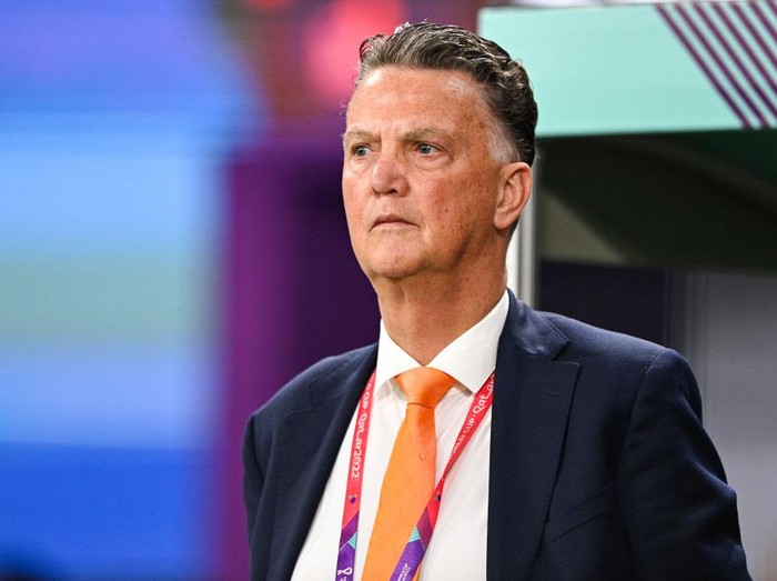 Louis van Gaal DOHA, QATAR - DECEMBER 3: Coach Louis van Gaal of the Netherlands prior to the Round of 16 - FIFA World Cup Qatar 2022 match between Netherlands and USA at the Khalifa International Stadium on December 3, 2022 in Doha, Qatar (Photo by Pablo Morano/BSR Agency/Getty Images)