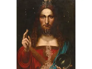 Duh.. Salinan Rusak Lukisan Salvator Mundi Laku di Balai Lelang Rp 15,4 M