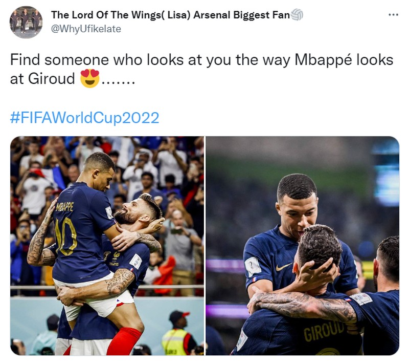 Meme Giroud dan Mbappe Usai Prancis Vs Polandia di Piala Dunia 2022