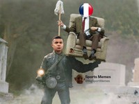 Meme Giroud dan Mbappe Usai Prancis Vs Polandia di Piala Dunia 2022