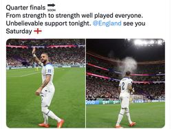 Inggris Perkasa, Netizen: Gara-gara Darah Muda