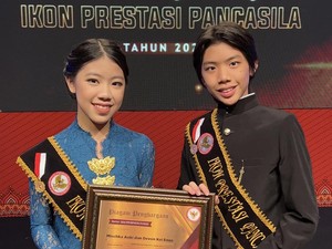 Mischka dan Devon Jadi Ikon Prestasi Pancasila 2022 Termuda
