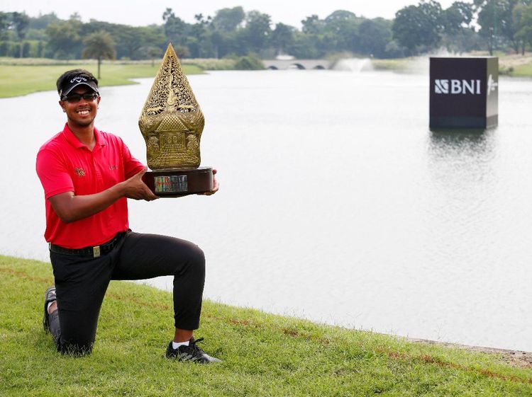 Pegolf Thailand Sarit Suwannarut Juara Indonesian Master 2022