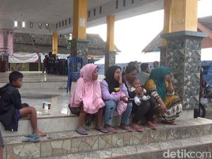 Para Pria Balik ke Rumah Cek Ternak, Istri-Anak Tetap di Pengungsian Semeru