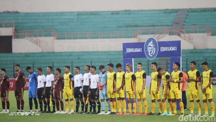 Pertandingan lanjutan BRI Liga 1 mempertemukan PSM Makassar menjamu Persikabo 1973 di Stadion Sultan Agung, Bantul, Yogyakarta, Senin (5/12/2022).