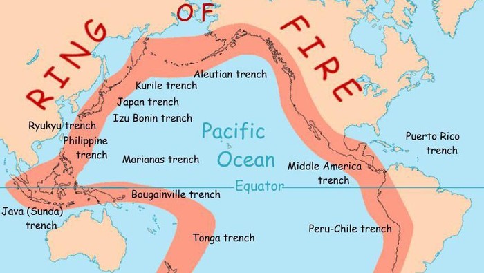 Apa Itu Ring of Fire dan Negara Mana Saja yang Termasuk? Ini Daftarnya