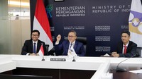Komoditas ekspor andalan Indonesia ke EAEU pada 2021 adalah minyak kelapa sawit dan fraksinya; minyak kelapa (kopra), kernel kelapa sawit atau babassu dan fraksinya; karet alam, balata, getah perca; alas kaki dengan sol luar dari karet, plastik, kulit samak atau kulit komposisi dan bagian atas sepatu dari kulit samak; serta margarin.
