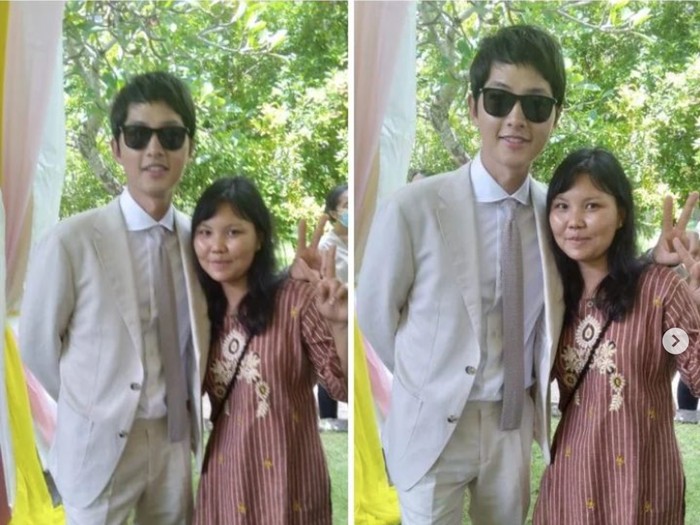 Song Joong Ki kondangan di Bali