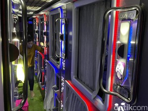 Suite Class Bus Kalingga Jaya Bak Bisnis Pesawat, Luxury Kereta pun Lewat