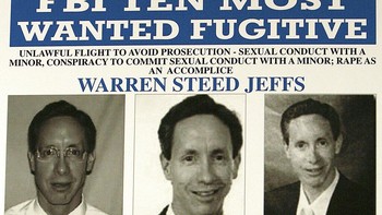 Karena kejahatannya, Warren Jeffs yang kabur dari kasus menikahkan anak di bawah umur, saat itu langsung masuk daftar 10 orang paling dicari oleh FBI. Foto: AP Photo/Matt York