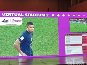 Nonton Aksi Mbappe Cs di Virtual Stadium Piala Dunia 2022