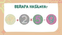 Hitungan sederhana, tetapi perlu kejelian mata untuk menjawabnya. Foto: Fadilla Namira/detikHealth