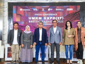 UMKM Top Hadir di Indonesias Finest UMKM EXPO(RT) BRILianpreneur 2022