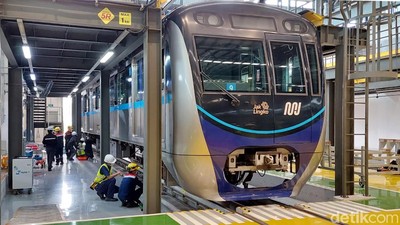 Intip Jeroan Depo MRT Lebak Bulus, Bengkel Perbaikan dan Perawatan