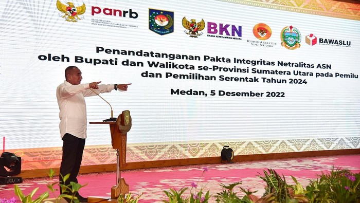 Gubernur Sumut, Edy Rahmayadi. Istimewa