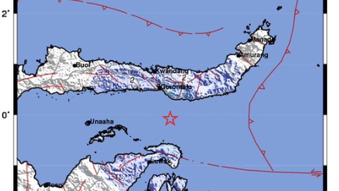 Gempa mengguncang Gorontalo hari ini. Berdasarkan laporan BMKG, gempa bumi di Gorontalo pada 6 Desember 2022 terjadi sebanyak dua kali.