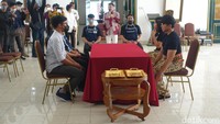 Adapun lokasi akad nikah berada di area pringgitan. Sementara untuk acara adat berada di pendopo. Foto: Jauh Hari Wawan S/detikJateng